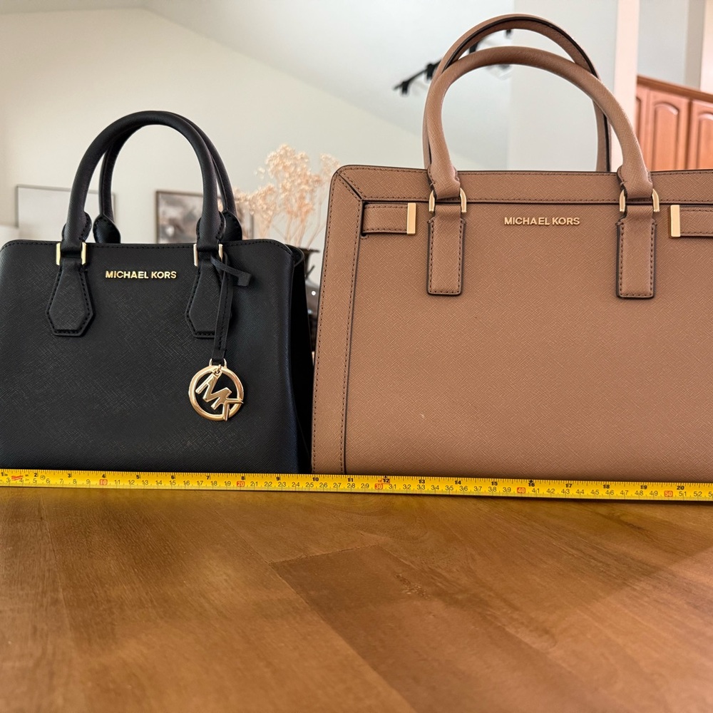 Michael Kors 2 handbags | Black and Tan
